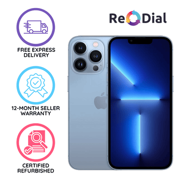 Refurbished Apple iPhone 13 Pro Max - Acceptable Condition - ReDial