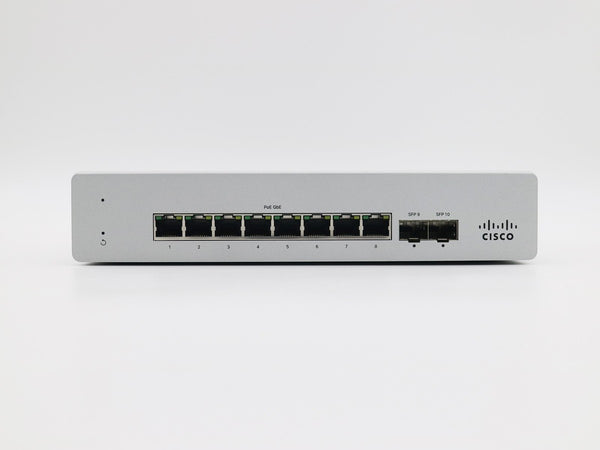 Cisco Meraki MS120-8FP-HW Gigabit Network Access PoE+ Switch | Used