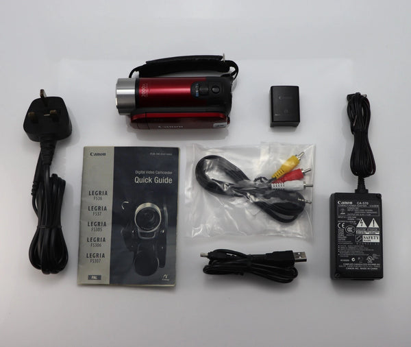 Canon LEGRIA FS306 Flash Memory PAL Camcorder | Excellent Refurbished