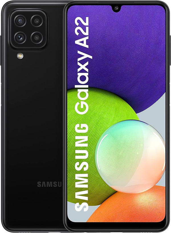 Samsung Galaxy A22 Black SM - A225F/DS 128GB/4GB Ram | Acceptable Refurbished - ReDial