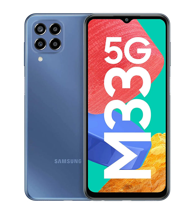 Samsung Galaxy M33 5G Blue SM - M336B/DS 128GB/8GB Ram | Acceptable Refurbished - ReDial
