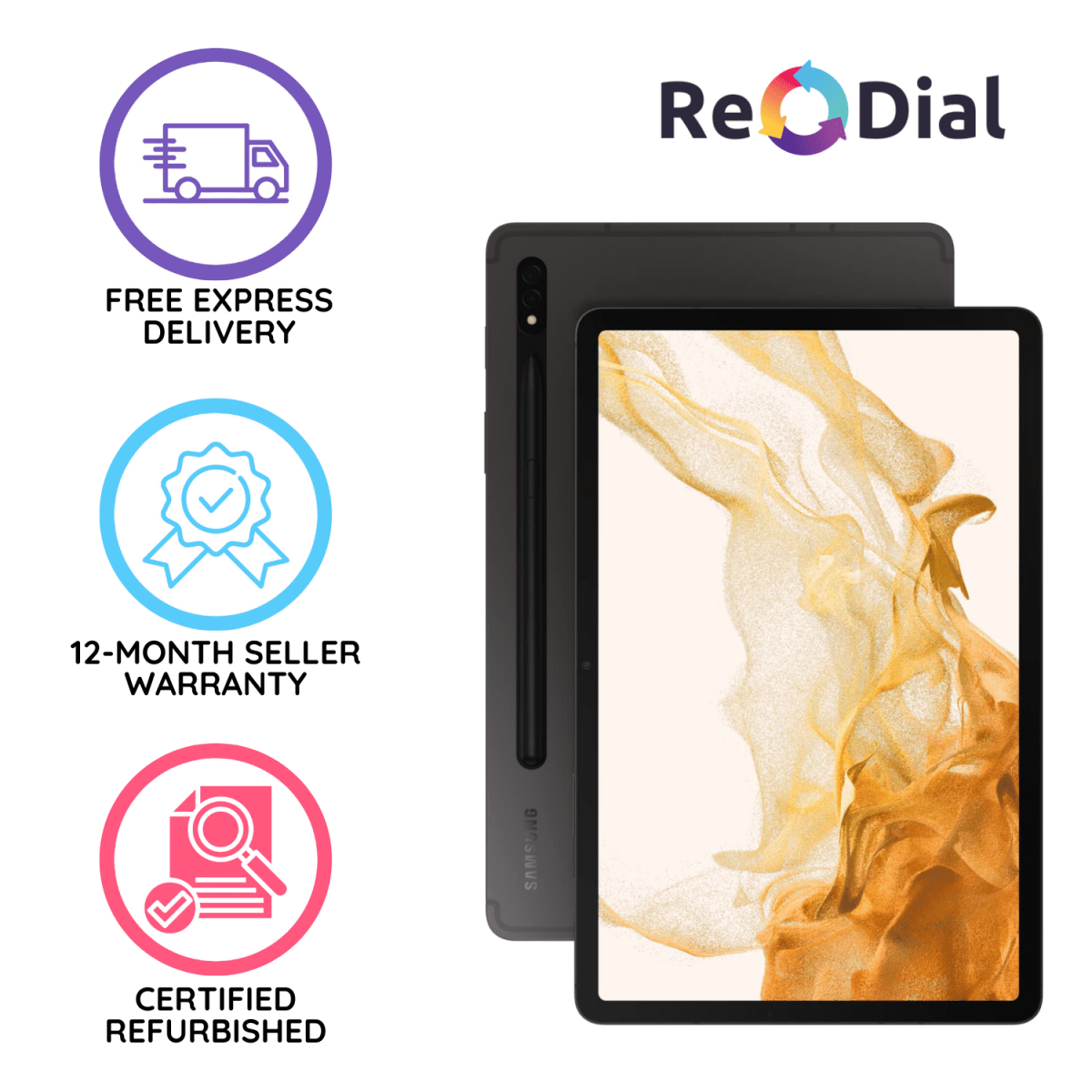 Samsung Galaxy Tab S8 11" (2022) WiFi - Good Condition - ReDial