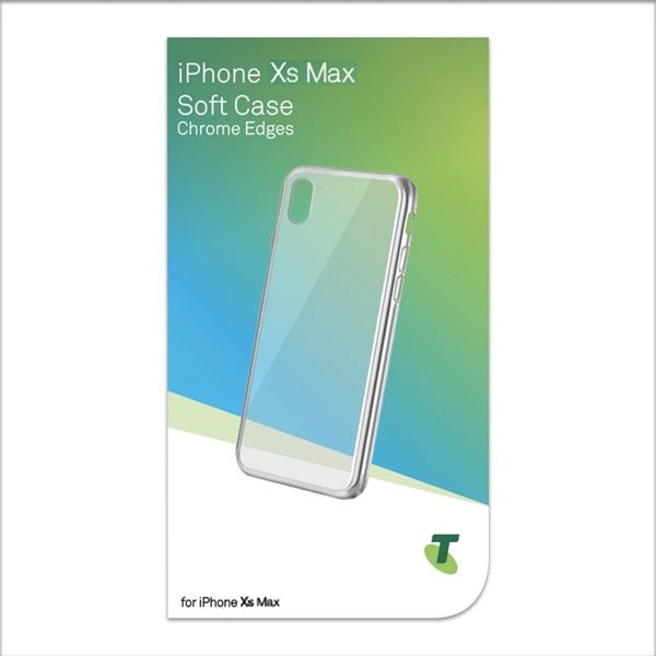 Telstra Soft Phone Case for iPhone Xs Max 6.5 (Clear) - Brand New - ReDial