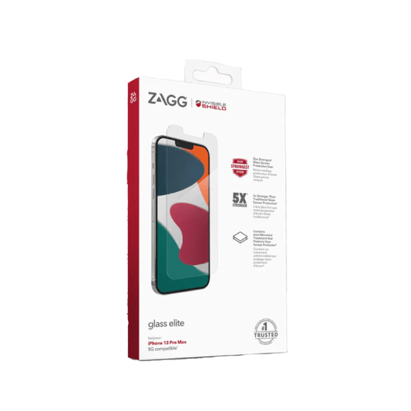 ZAGG InvisibleShield Glass Elite Screen Protector for Apple iPhone 13 Pro/13 - ReDial