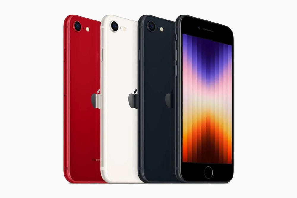 Apple iPhone SE 第三代（2022 年）64GB 128GB 256GB | 已解锁 | 翻新机